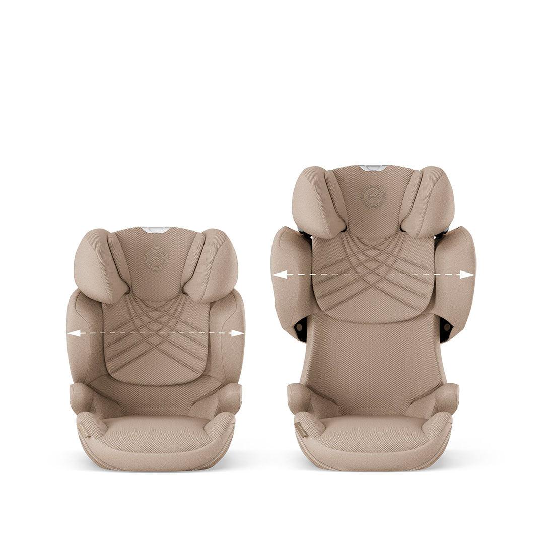 CYBEX Solution T i-Fix Plus Car Seat - Cozy Beige - Image 10