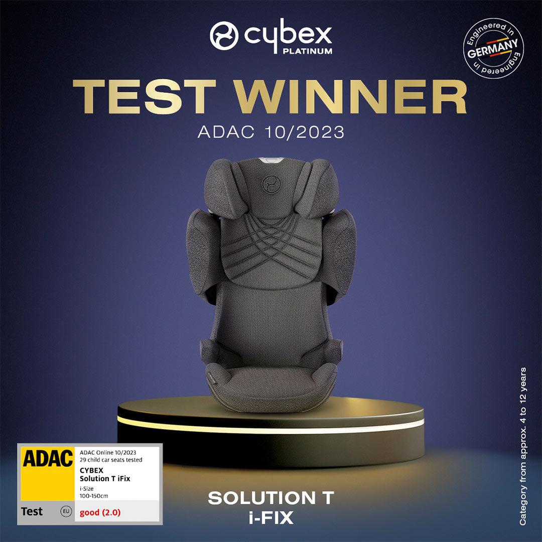 CYBEX Solution T i-Fix Plus Car Seat - Cozy Beige - Image 2