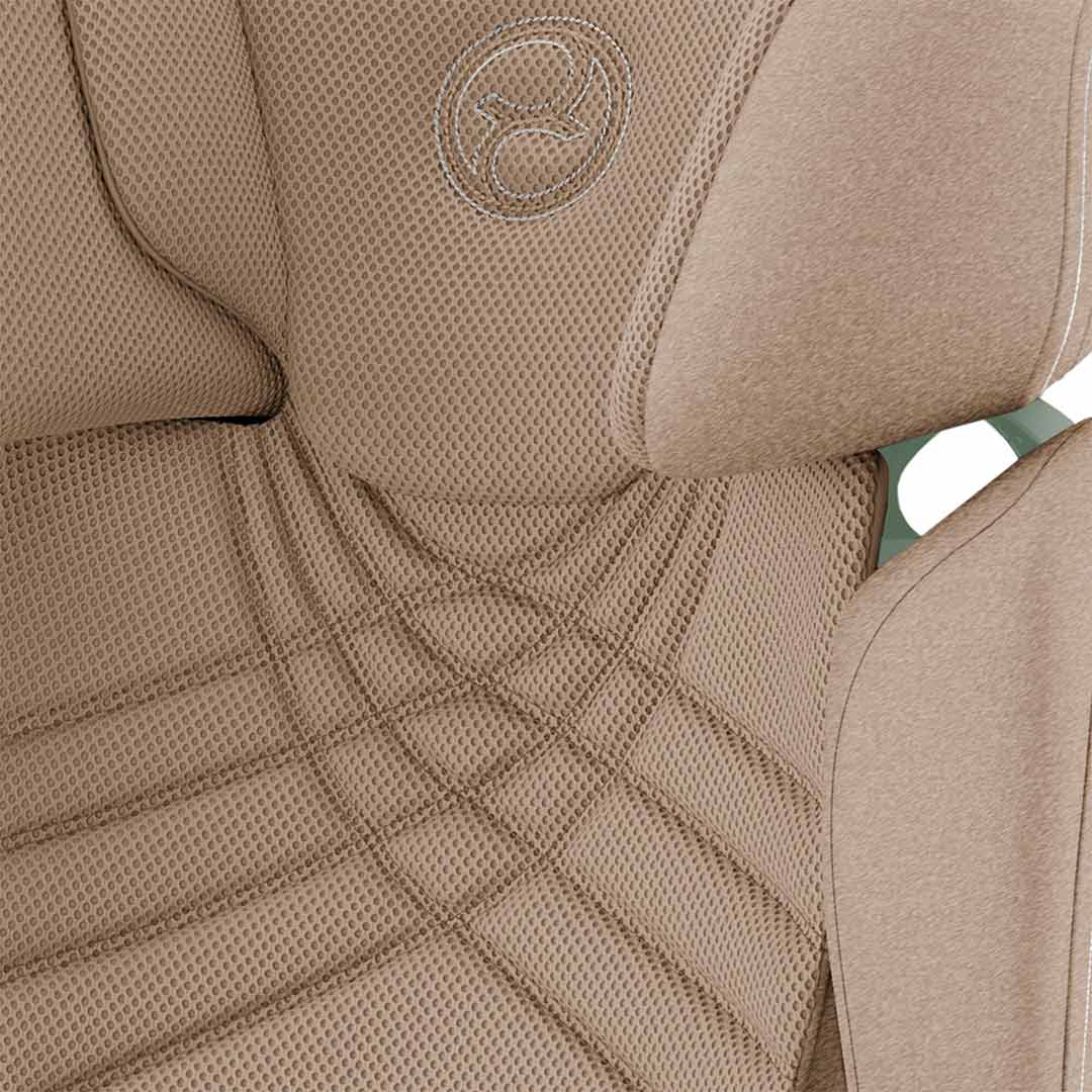 CYBEX Solution T i-Fix Plus Car Seat - Cozy Beige - Image 5