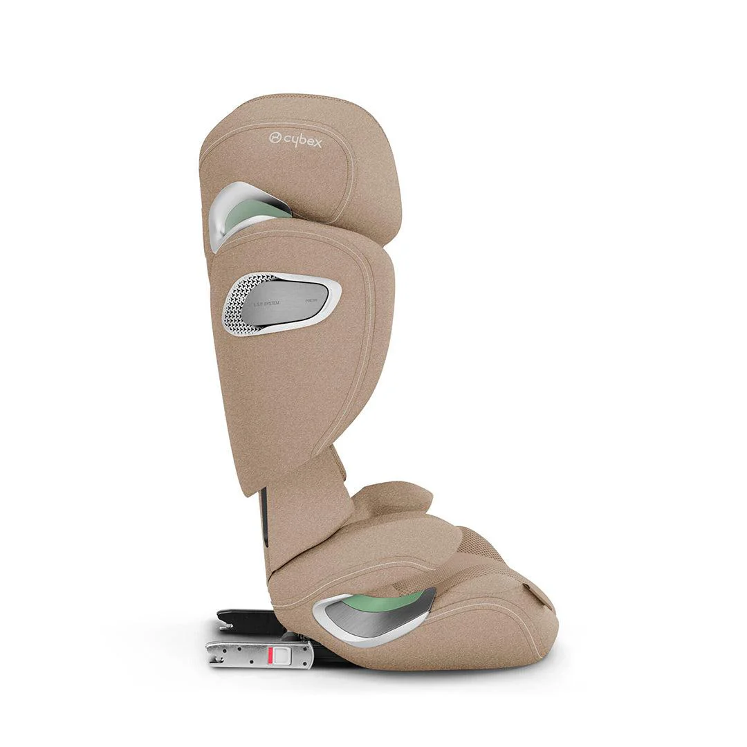 CYBEX Solution T i-Fix Plus Car Seat - Cozy Beige - Image 6