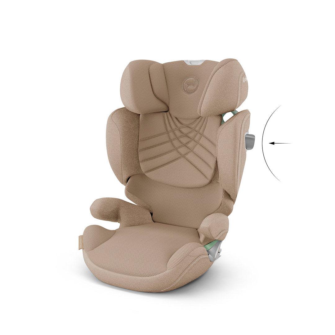 CYBEX Solution T i-Fix Plus Car Seat - Cozy Beige - Image 7