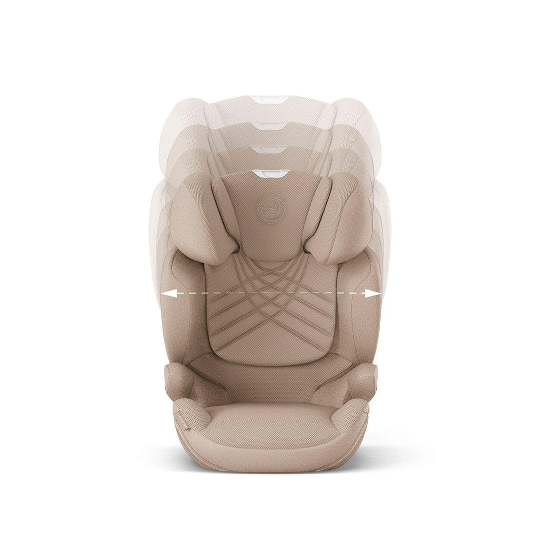 CYBEX Solution T i-Fix Plus Car Seat - Cozy Beige - Image 9