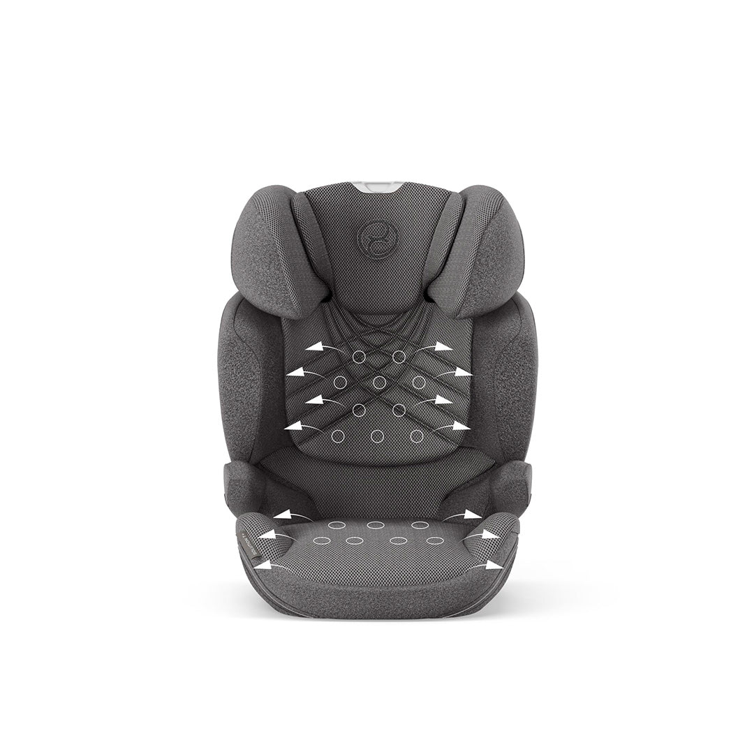 CYBEX Solution T i-Fix Plus Car Seat - Mirage Grey - Image 8