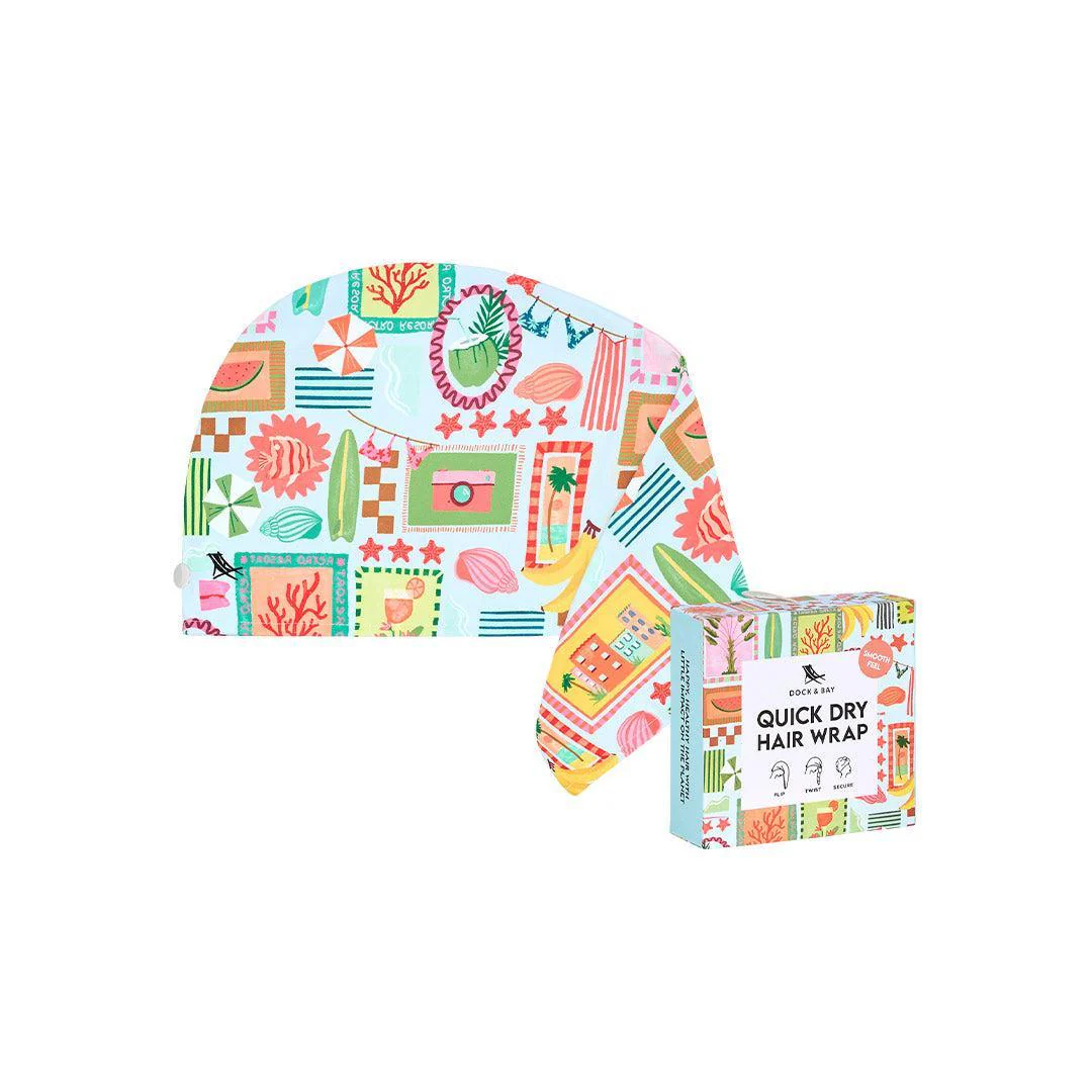 Dock & Bay Hair Wrap - Wish You Were Here - Image 8