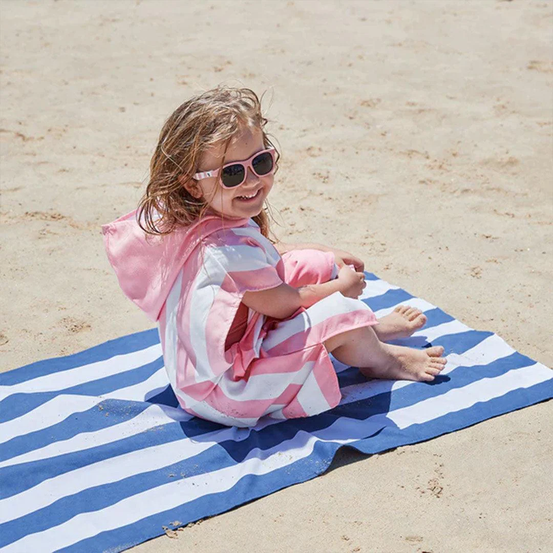 Dock & Bay Kid's Beach Poncho - Malibu Pink - Image 2