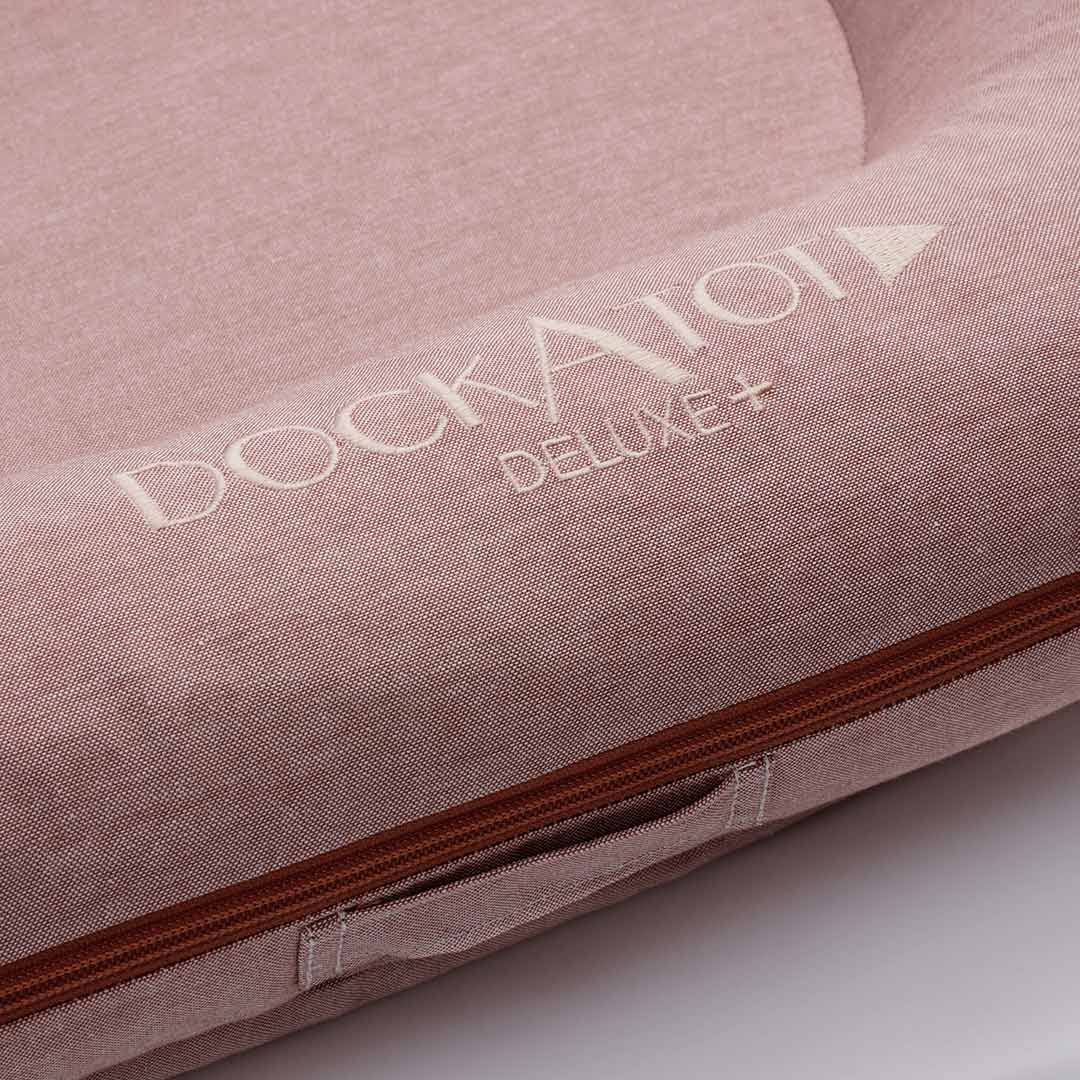 DockATot Deluxe+ Cover - Ginger Chambray - Image 3