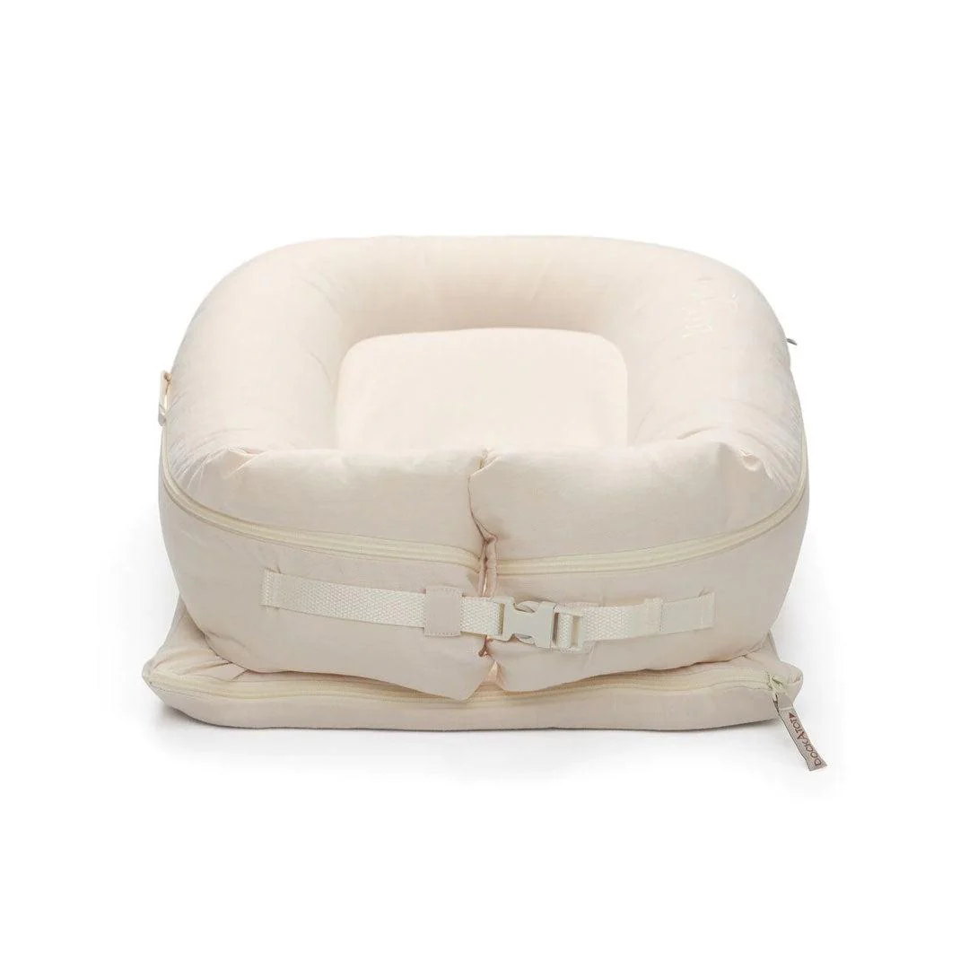 DockATot Deluxe+ Dock - Sand Chambray - Image 5