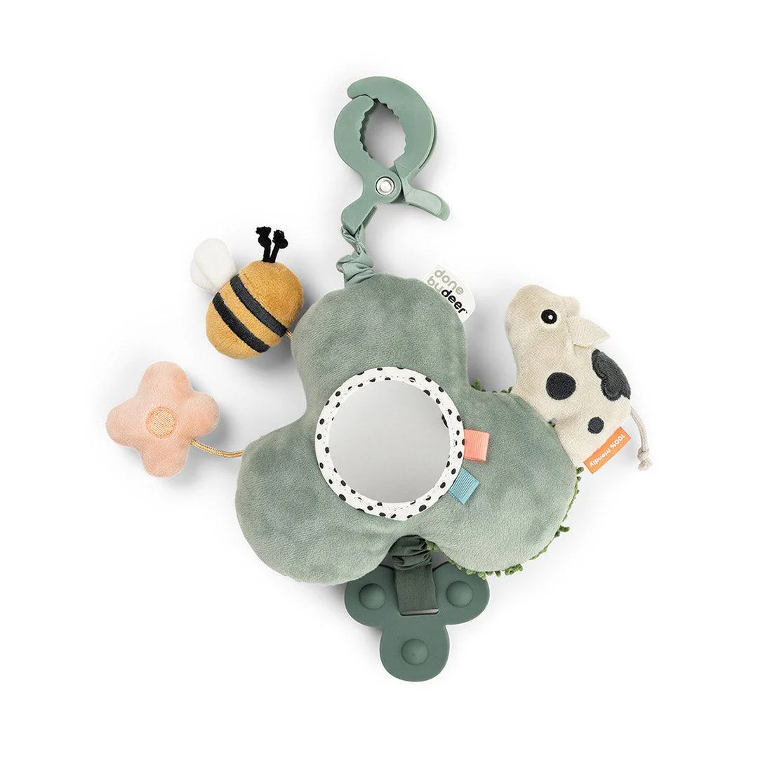 Done by Deer Activity Mirror with Clip - Tiny Farm