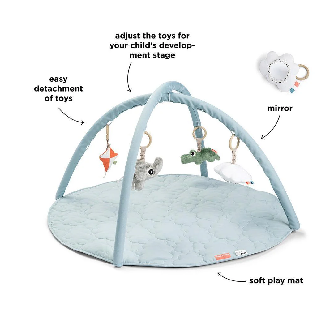 Done By Deer Activity Playmat - Playground Blue - Image 3