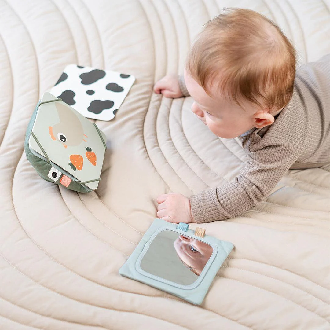 Done by Deer Baby Contrast Card Holder - Tiny Farm - Image 4