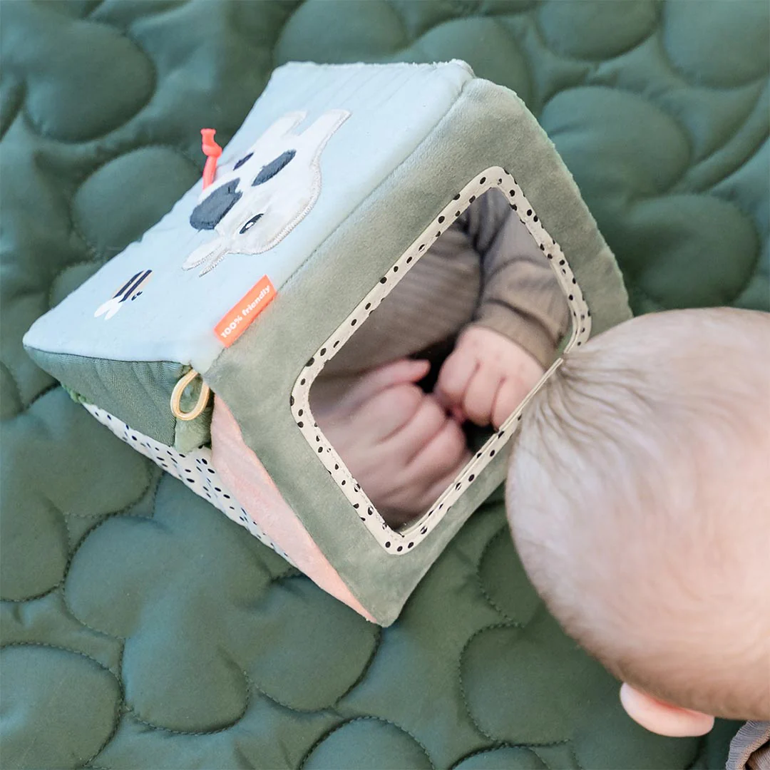Done by Deer Fold-Out Sensory Mirror - Tiny Farm - Image 4
