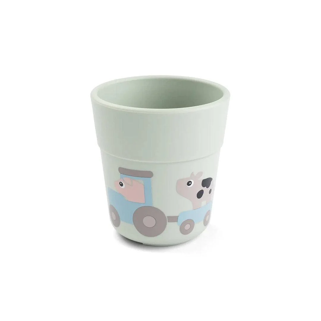 Done by Deer Foodie Dinner Set w/suction - Tiny Farm Green - Image 8