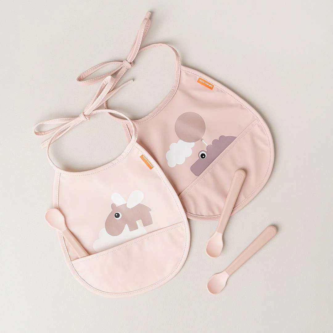 Done by Deer Foodie Easy Grip Baby Spoon - 3 Pack - Powder - Image 3