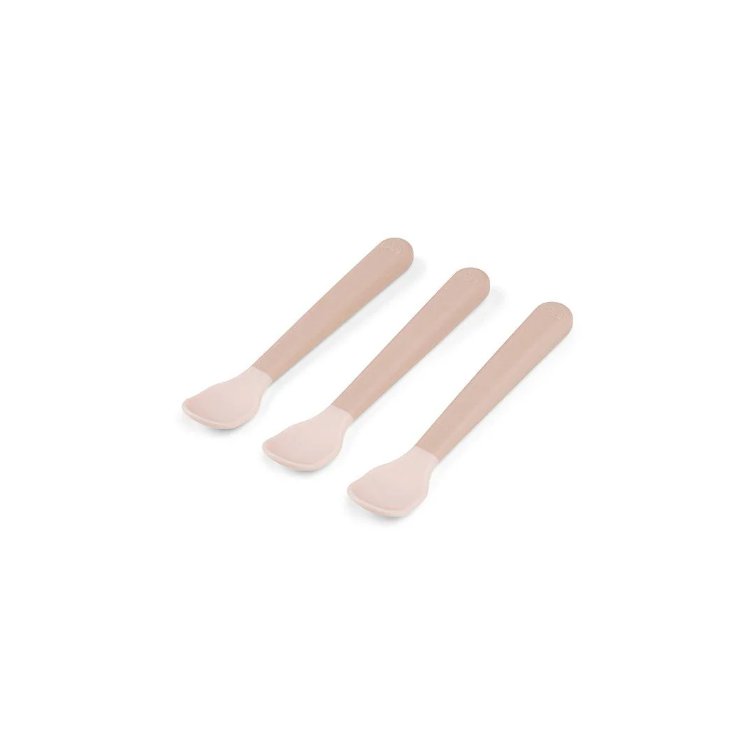 Done by Deer Foodie Easy Grip Baby Spoon - 3 Pack - Powder - Image 5
