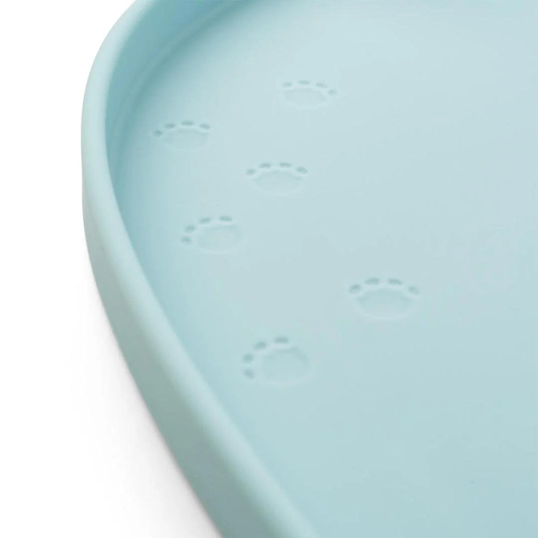 Done by Deer High Edge Silicone Placemat - Blue - Elphee - Image 4