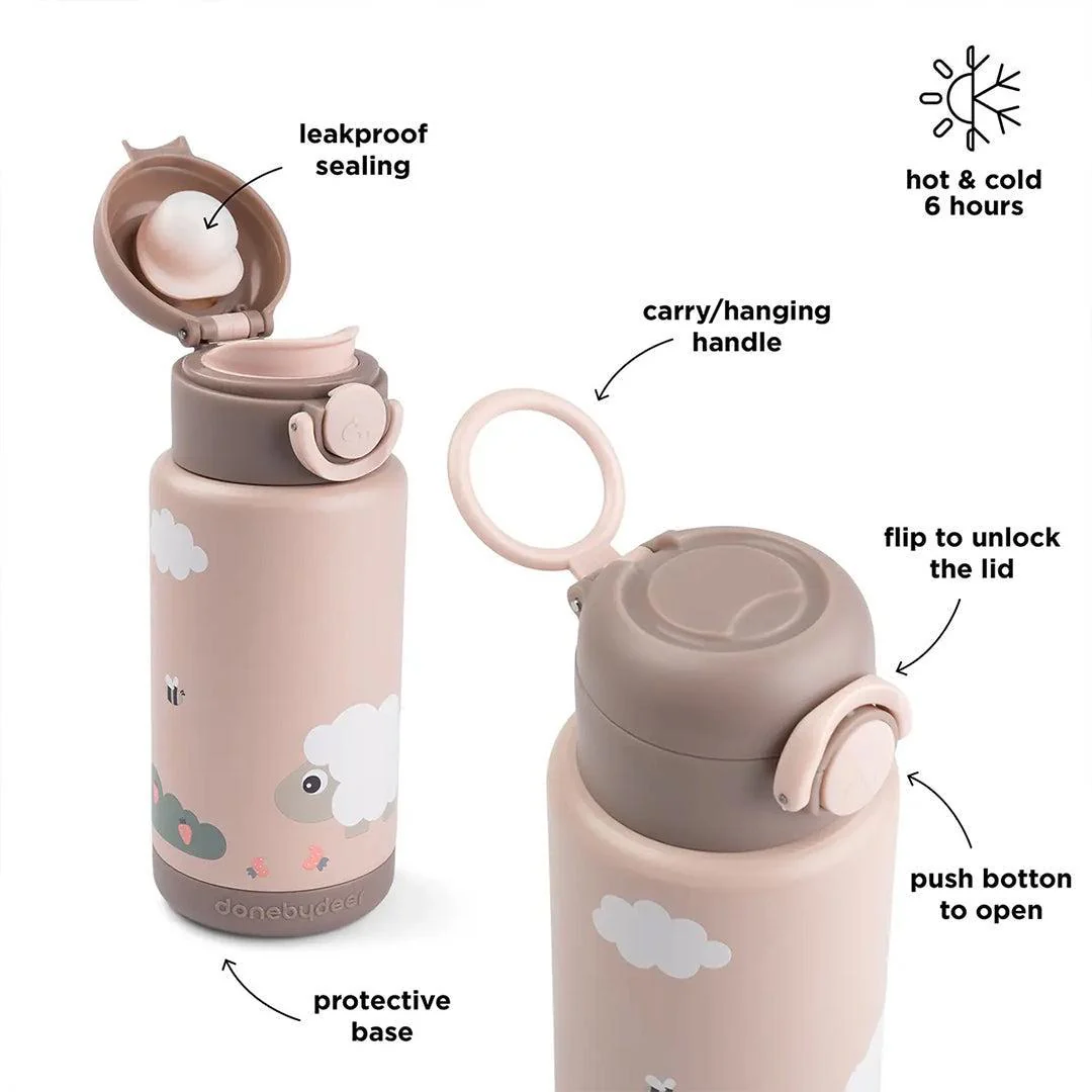 Done by Deer Insulated Bottle - Tiny Farm Powder - Image 3