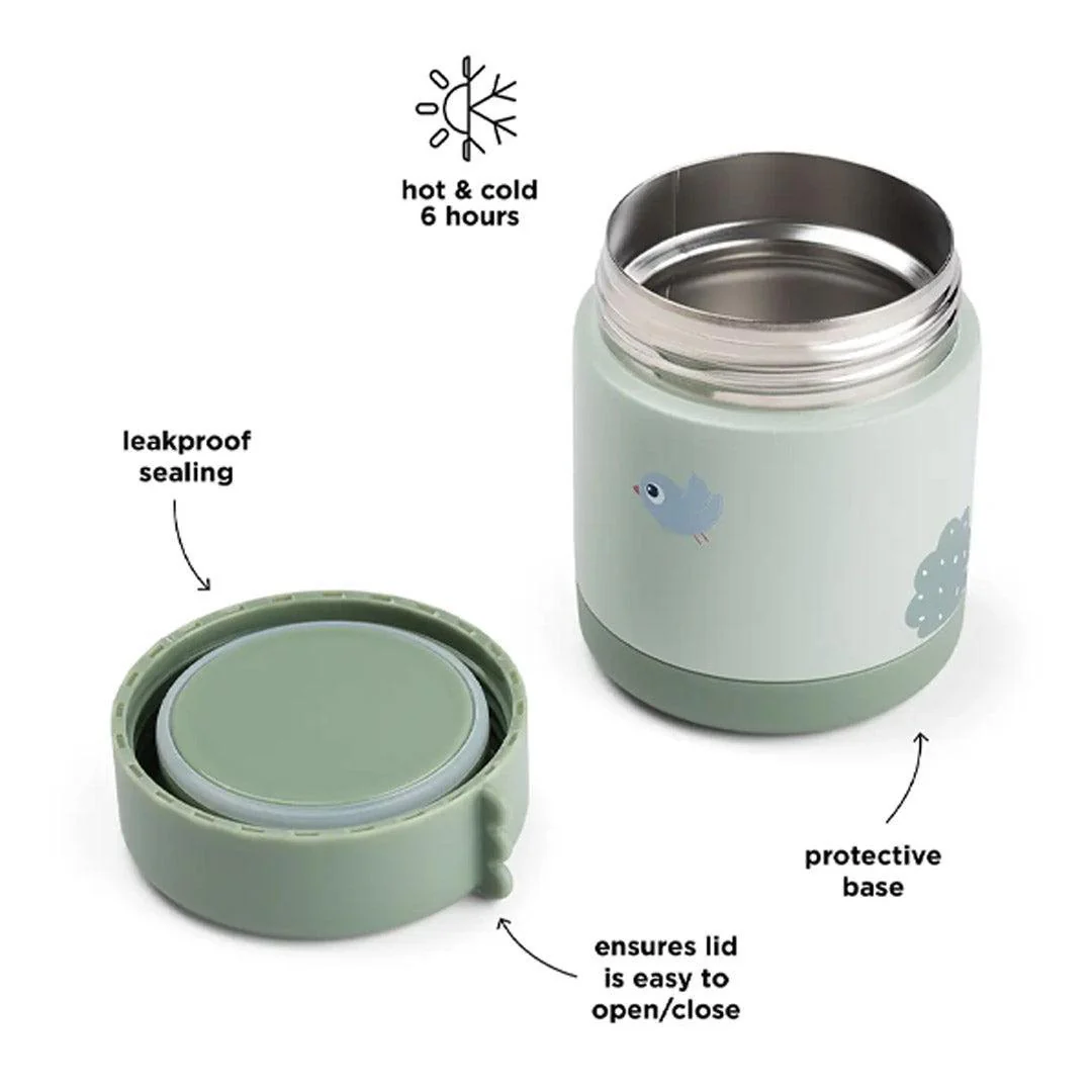 Done by Deer Insulated Food Jar - Playground Green - Image 3