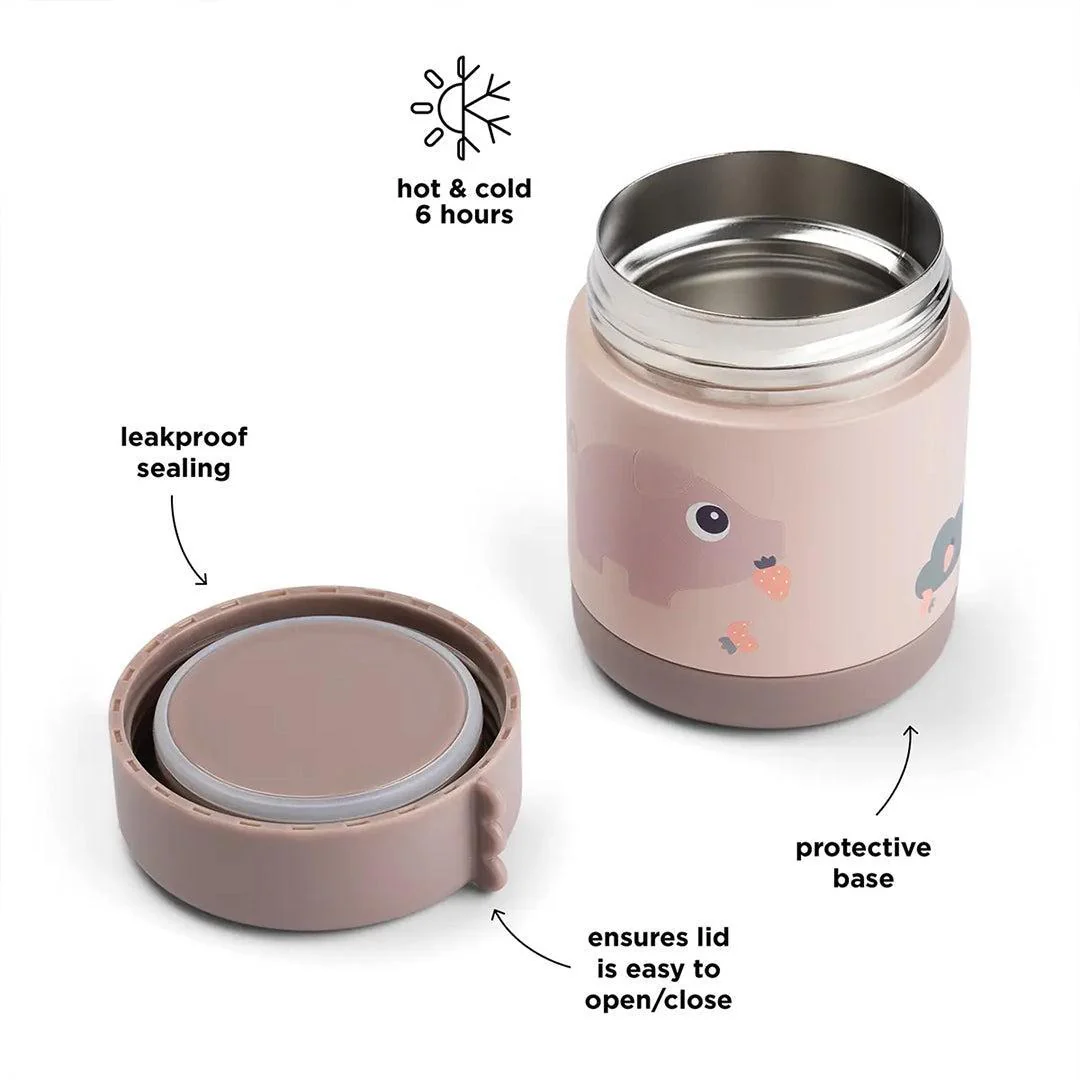 Done by Deer Insulated Food Jar - Tiny Farm Powder - Image 3