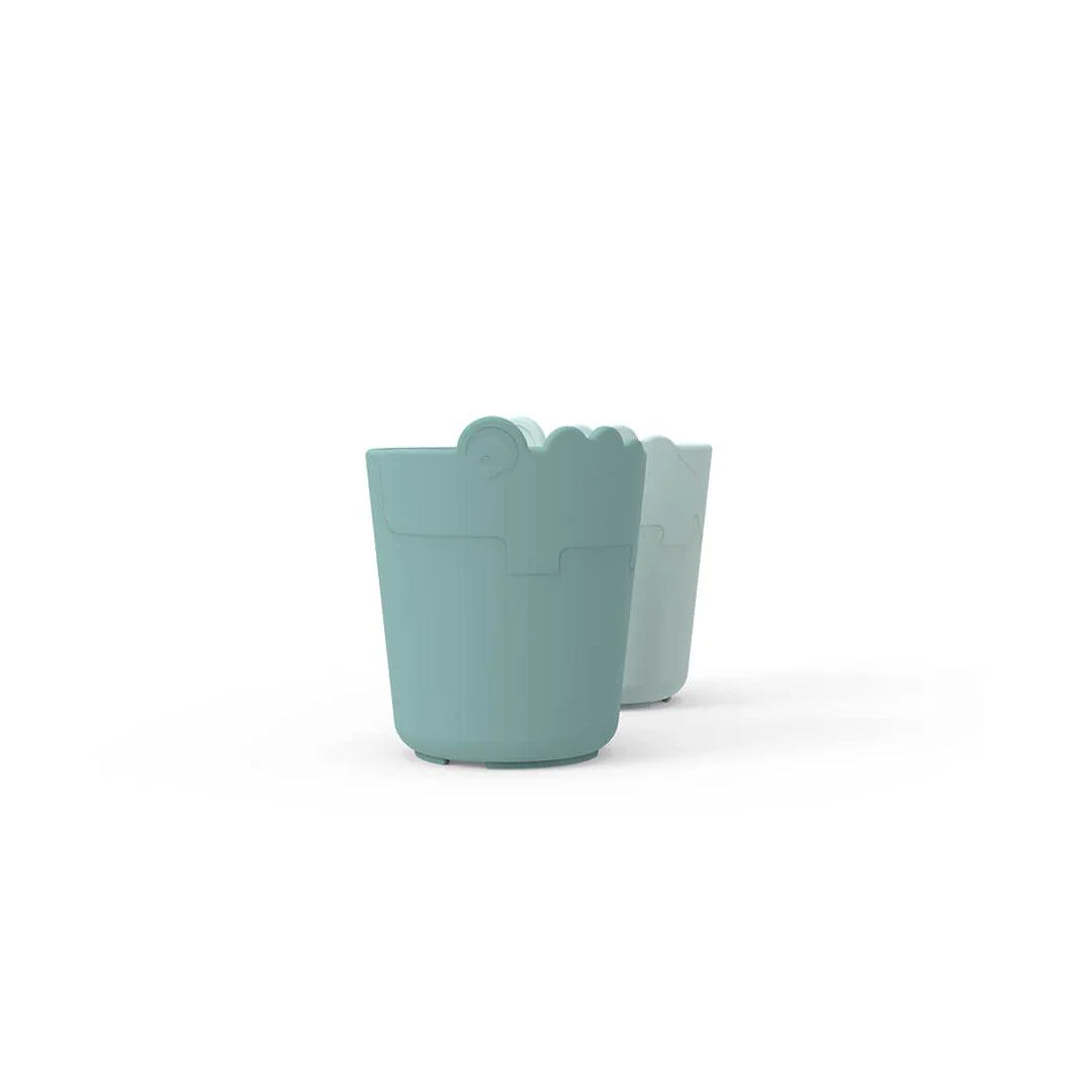 Done by Deer Kiddish Mini Mug - 2 Pack - Blue - Croco - Image 5