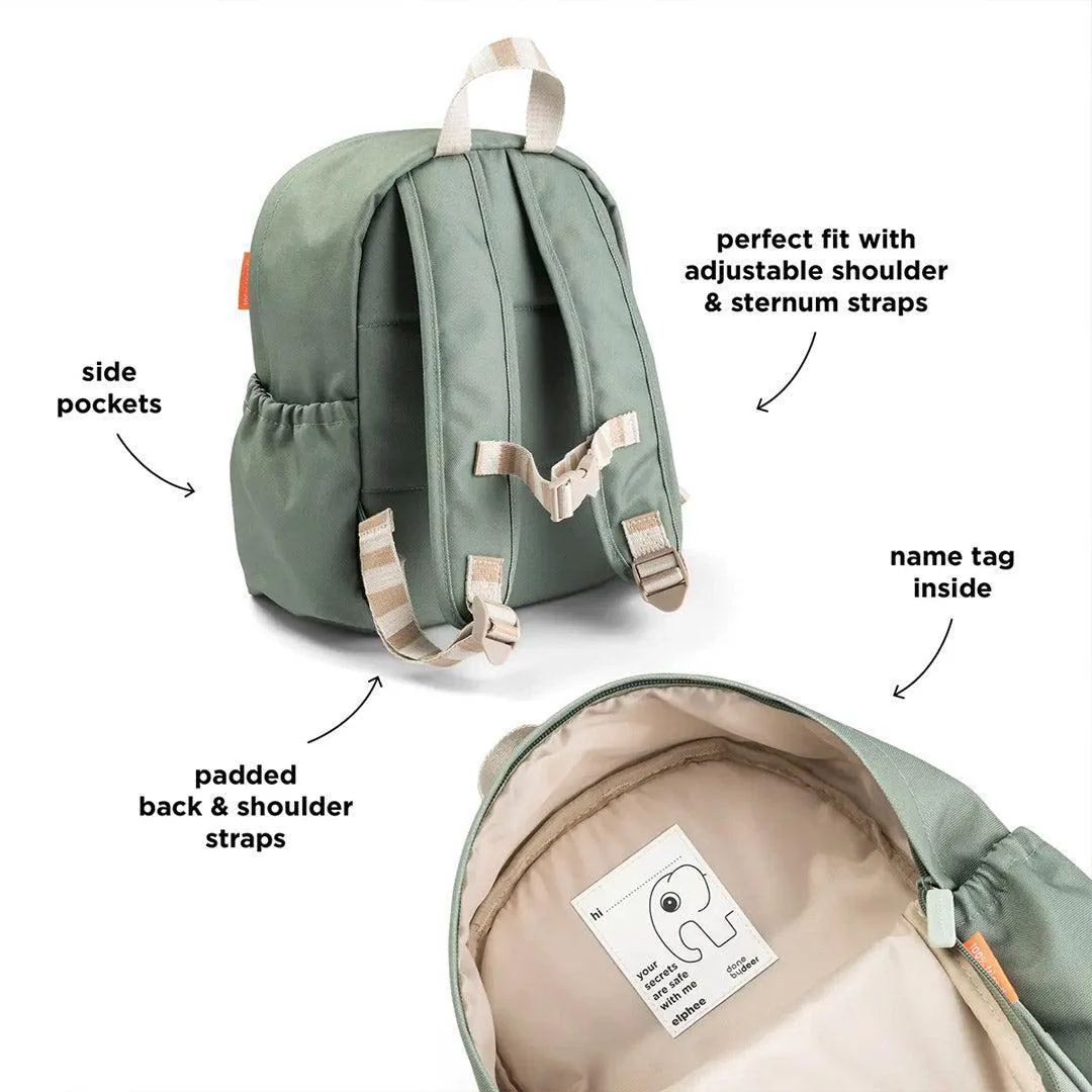 Done by Deer Kids Backpack - Playground Green - Image 3