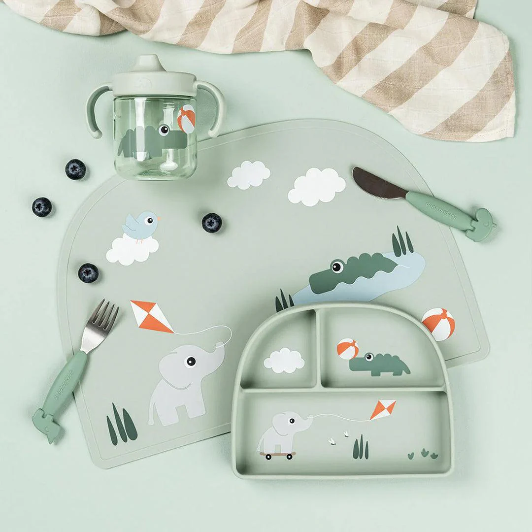 Done by Deer Learning Spout Cup - Playground Green - Image 2