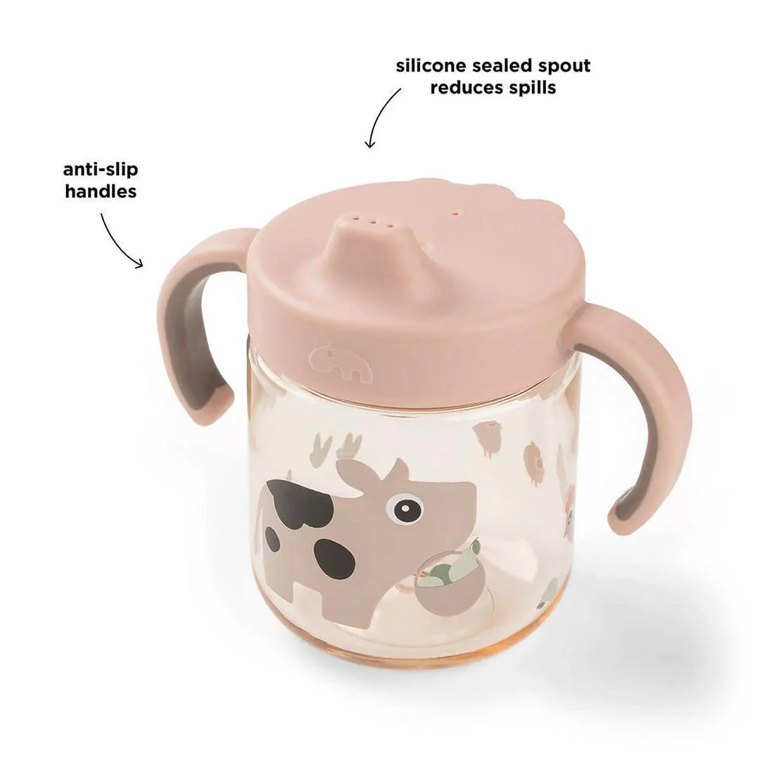 Done by Deer Learning Spout Cup - Tiny Farm Powder - Image 5
