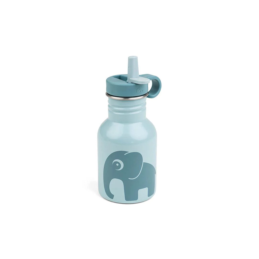Done by Deer Metal Bottle - Blue - Elphee - Image 3