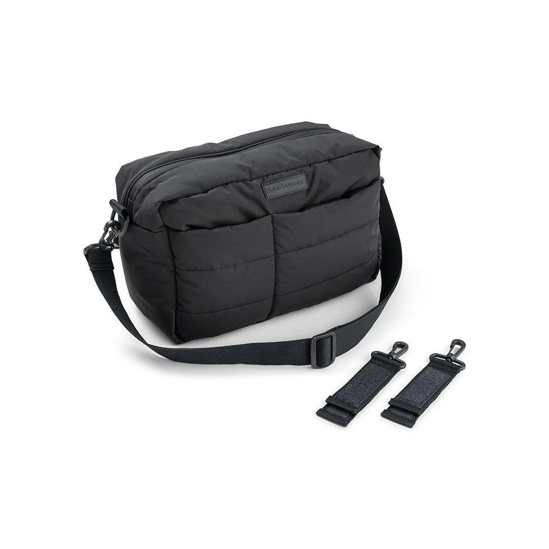 Done by Deer Quilted Stroller Bag - Black