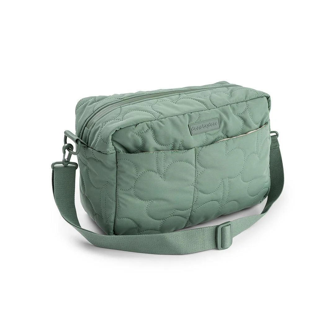 Done by Deer Quilted Stroller Bag - Green - Image 9