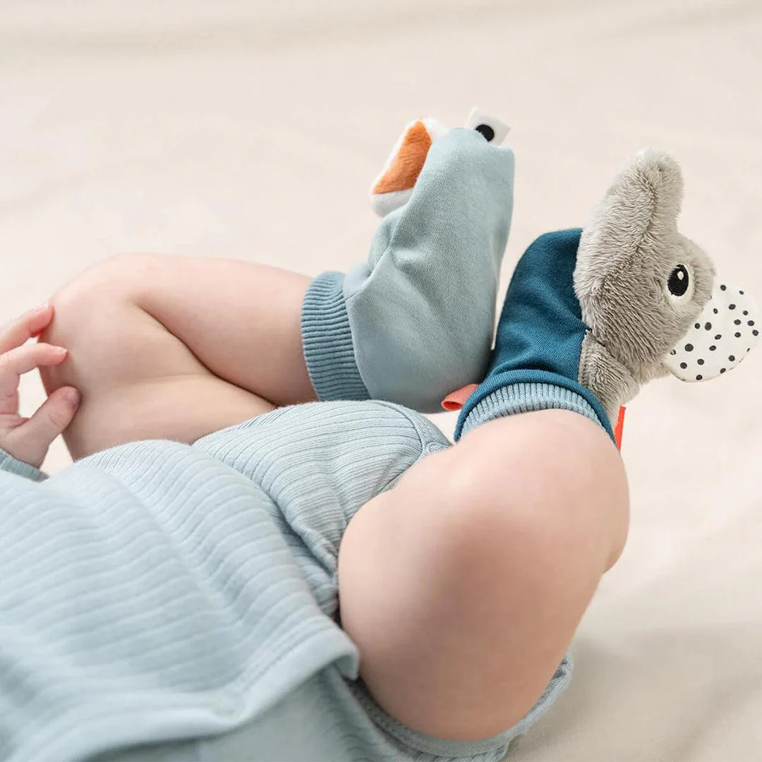 Done by Deer Rattle Socks - Playground Blue - Image 2