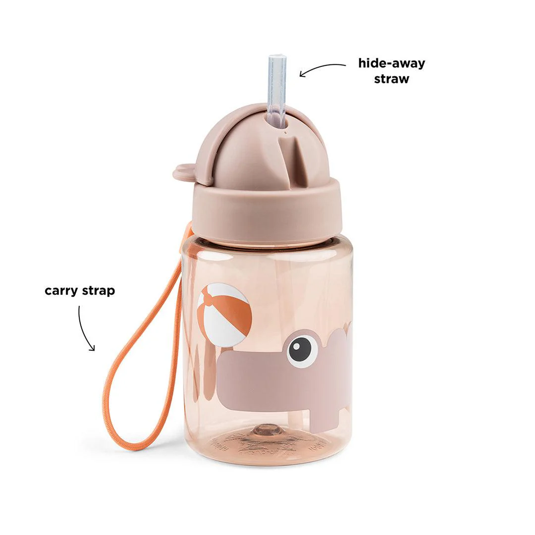 Done by Deer Straw Bottle - Powder - Croco - Image 6
