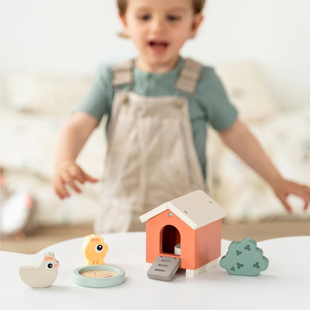 Done by Deer Tiny Farm Play Set - Clucky - Image 2