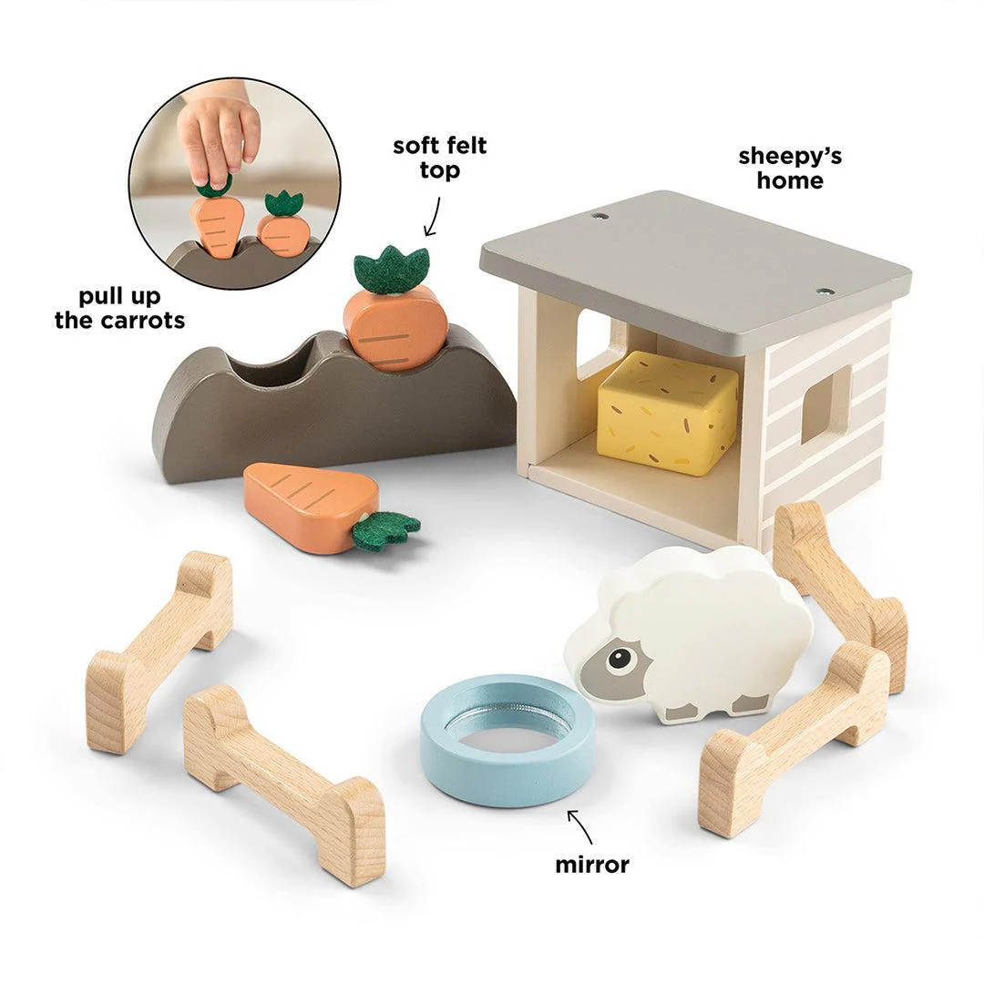 Done by Deer Tiny Farm Play Set - Sheepy - Image 3