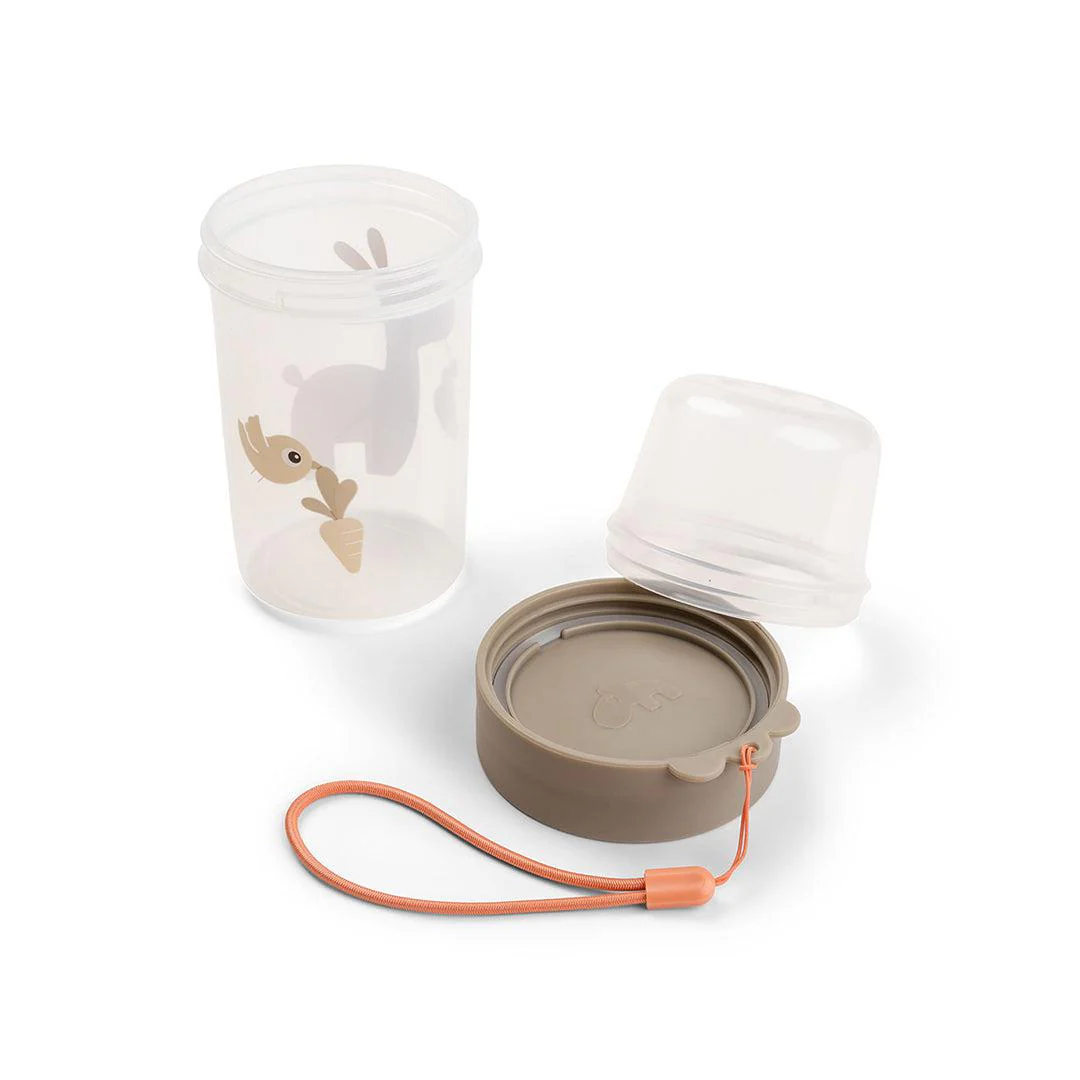 Done by Deer To Go 2-Way Snack Container - Sand - Lalee - Image 2