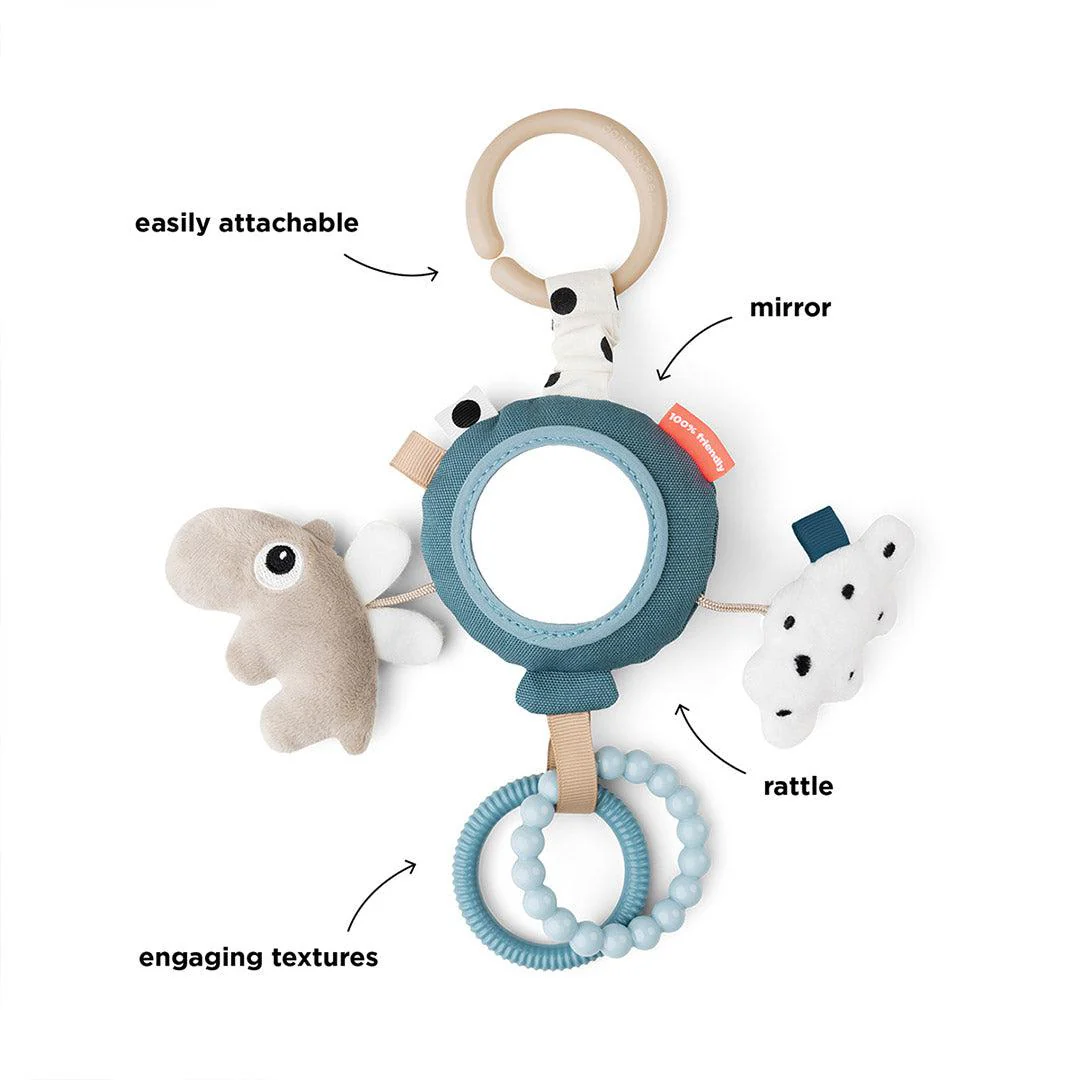 Done by Deer To Go Activity Mirror  - Blue - Happy Clouds - Image 6