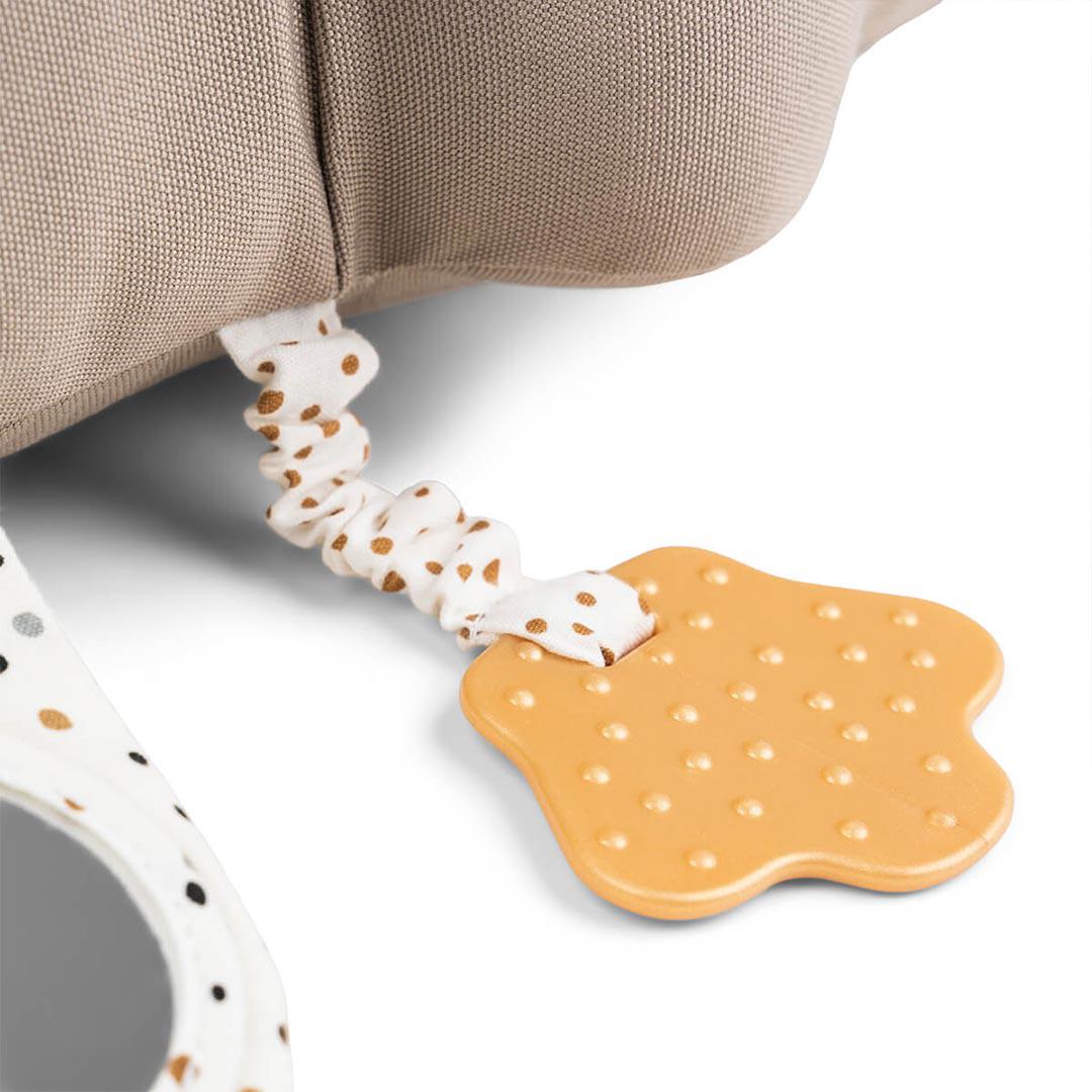 Done by Deer Tummy Time Activity Toy - Croco - Sand - Image 6