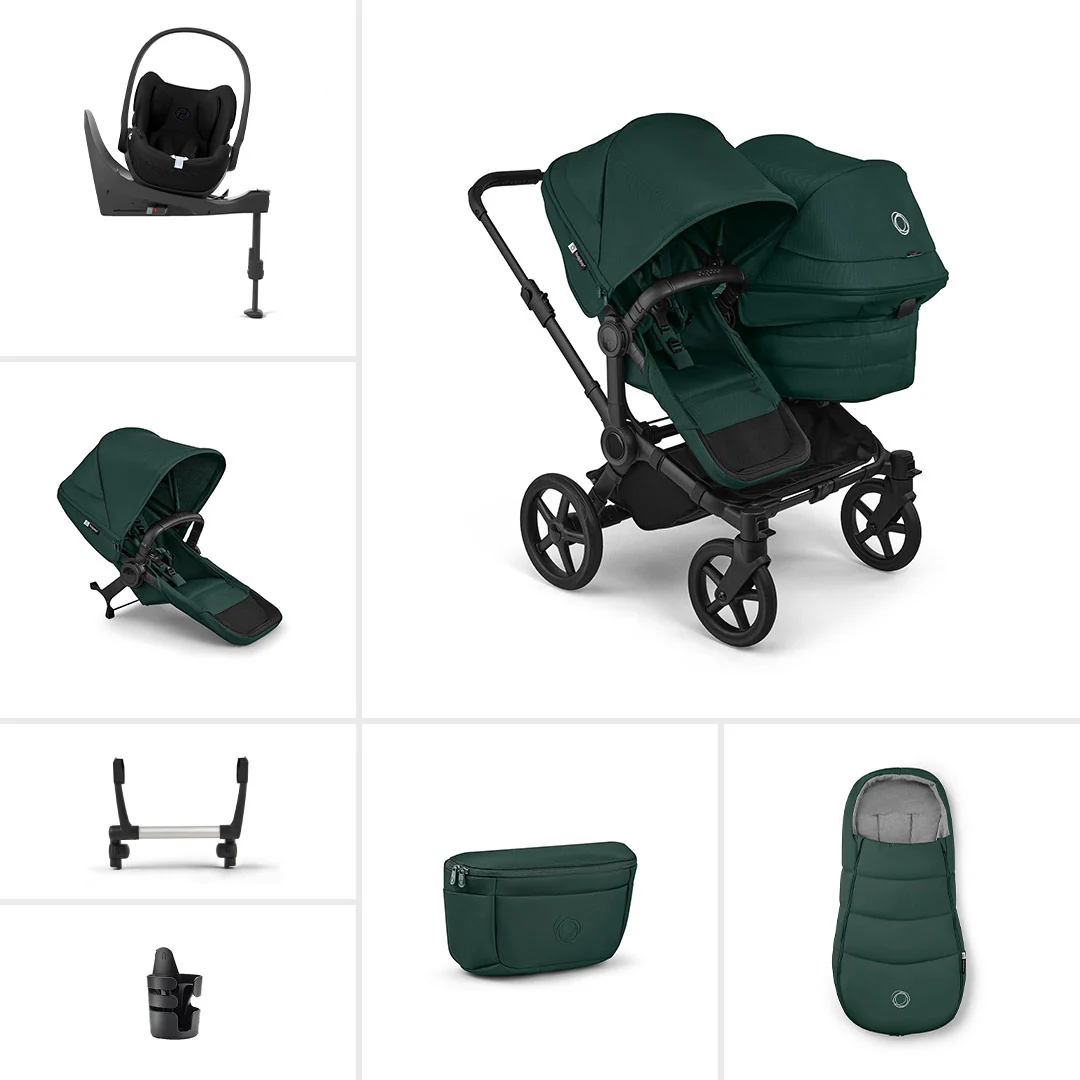 Bugaboo Donkey 6 Double Ultimate Cloud T Newborn Bundle - Image 2