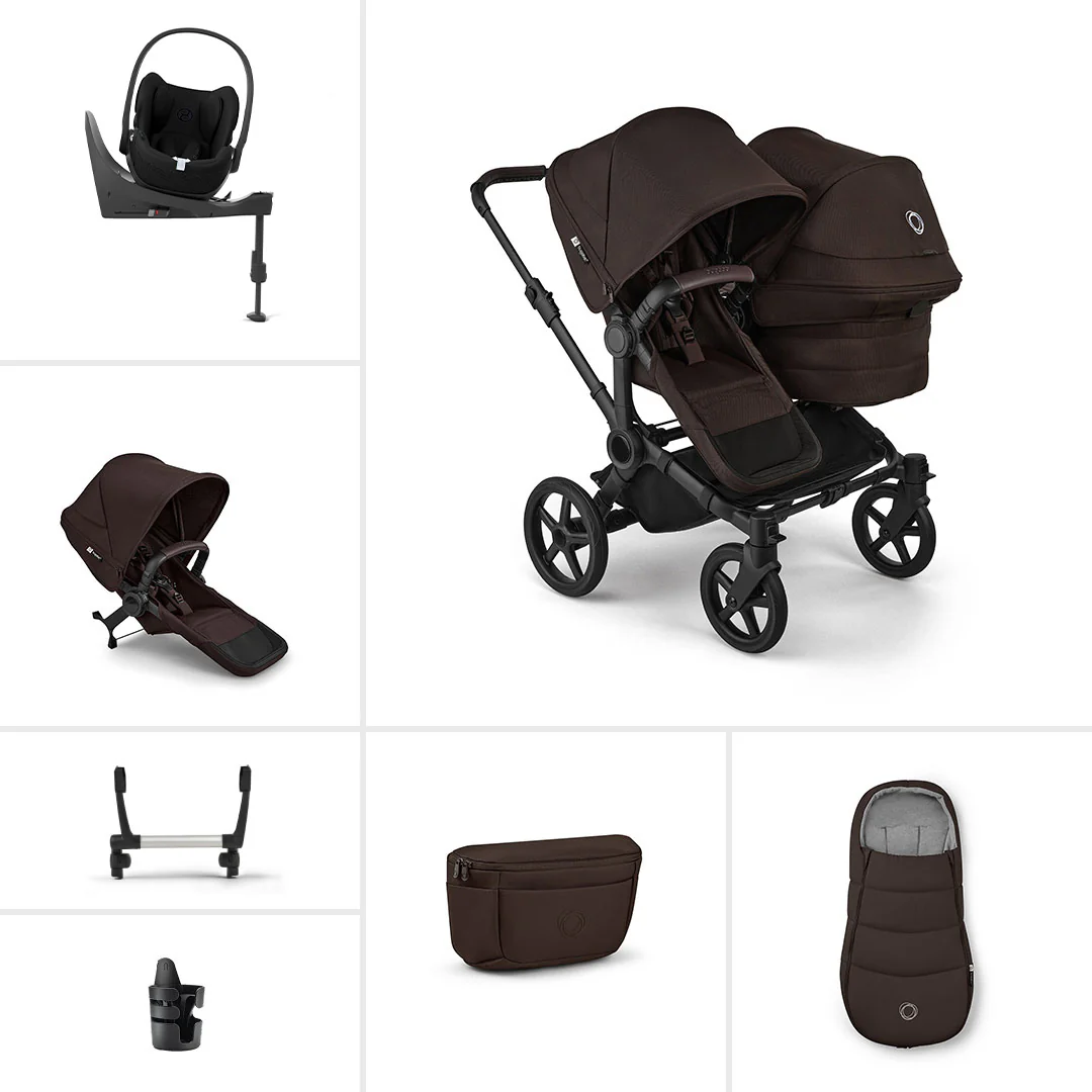 Bugaboo Donkey 6 Double Ultimate Cloud T Newborn Bundle - Image 4