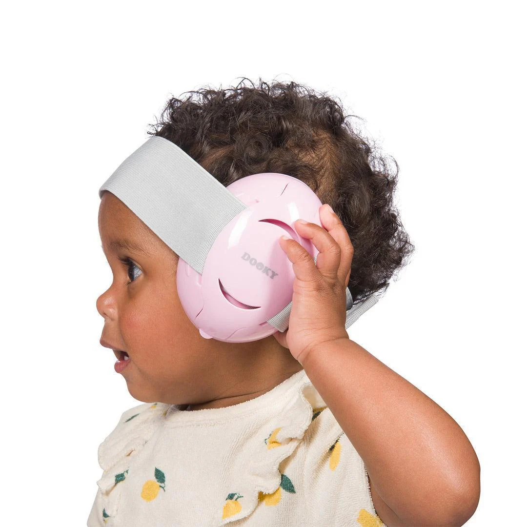Dooky Baby Ear Protection - Pink - Image 2
