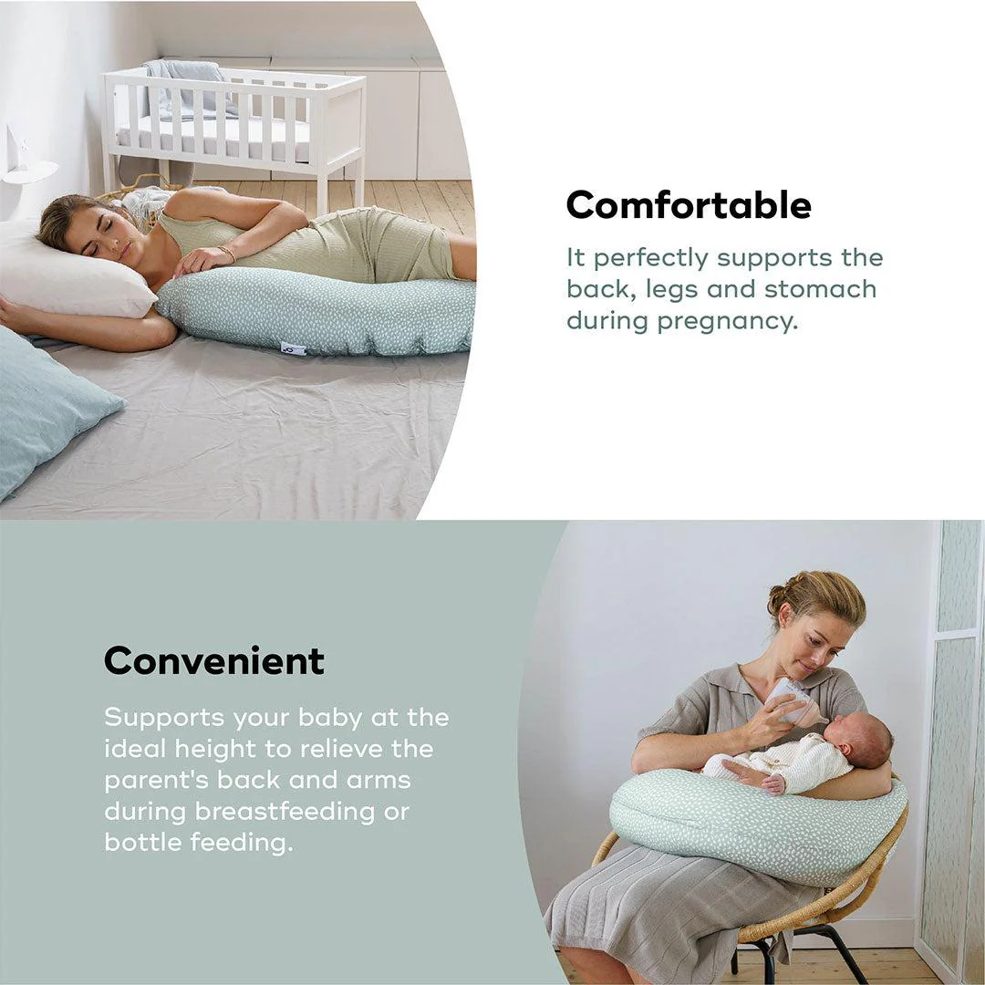 Doomoo Buddy Maternity Pillow - Cloudy Khaki - Image 4