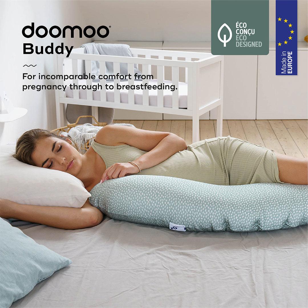 Doomoo Buddy Maternity Pillow - Cloudy Khaki - Image 5