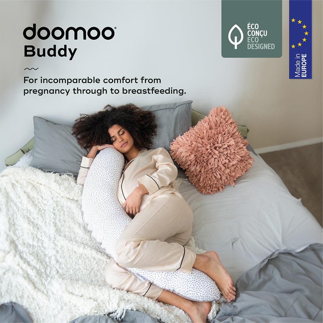 Doomoo Buddy Maternity Pillow - Risotto Taupe - Image 5