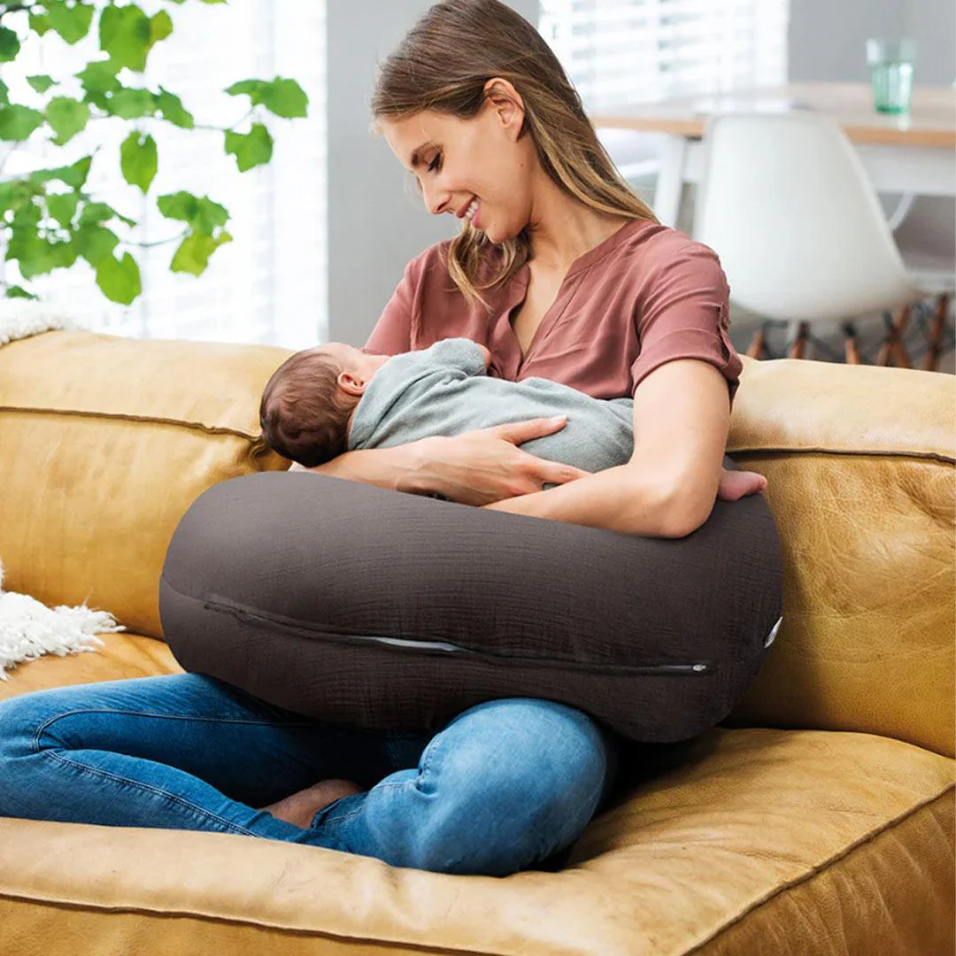 Doomoo Comfy Big Maternity Pillow - Grey - Image 3