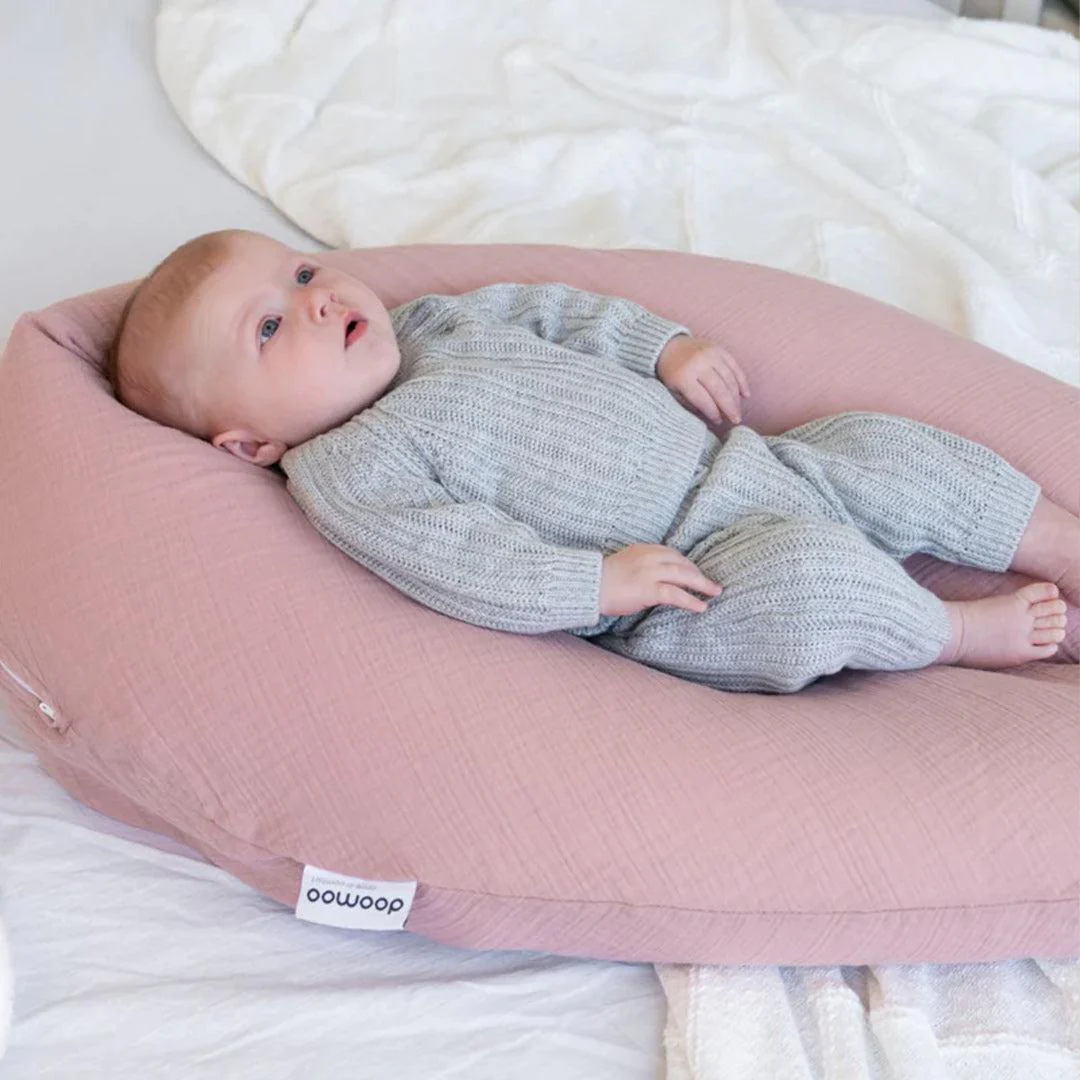 Doomoo Comfy Big Maternity Pillow - Pink - Image 4