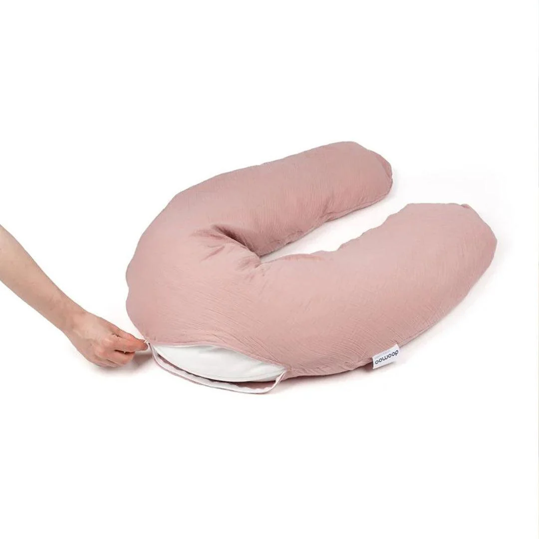 Doomoo Comfy Big Maternity Pillow - Pink - Image 6