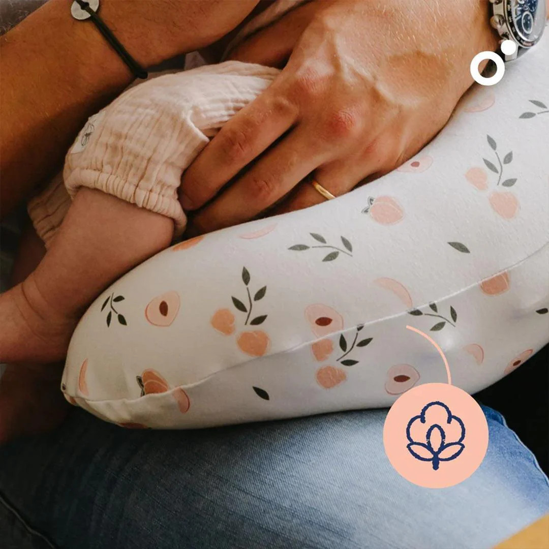 Doomoo Softy Nursing Pillow - Peaches - Image 5