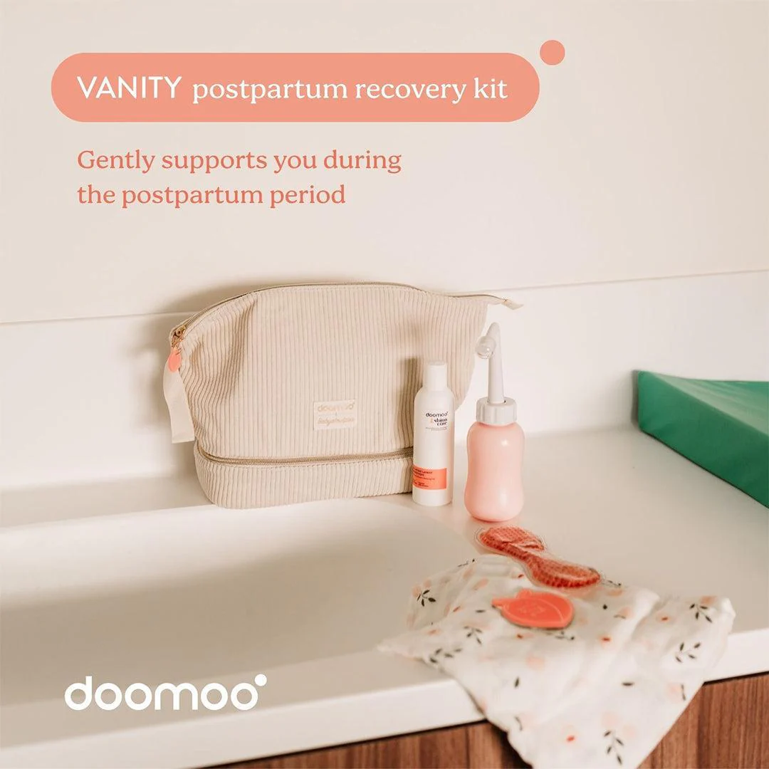 Doomoo Vanity - Post Partnum/Hospital Bag Kit - Cream - Image 2