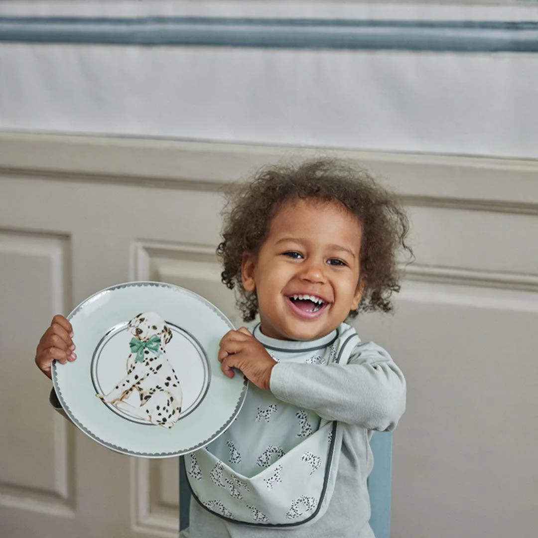 Elodie Details Baby Bib - Darling Dalmatians - Image 3