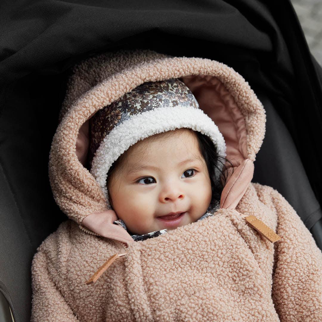 Elodie Details Baby Overall - Pink Bouclé - Image 2