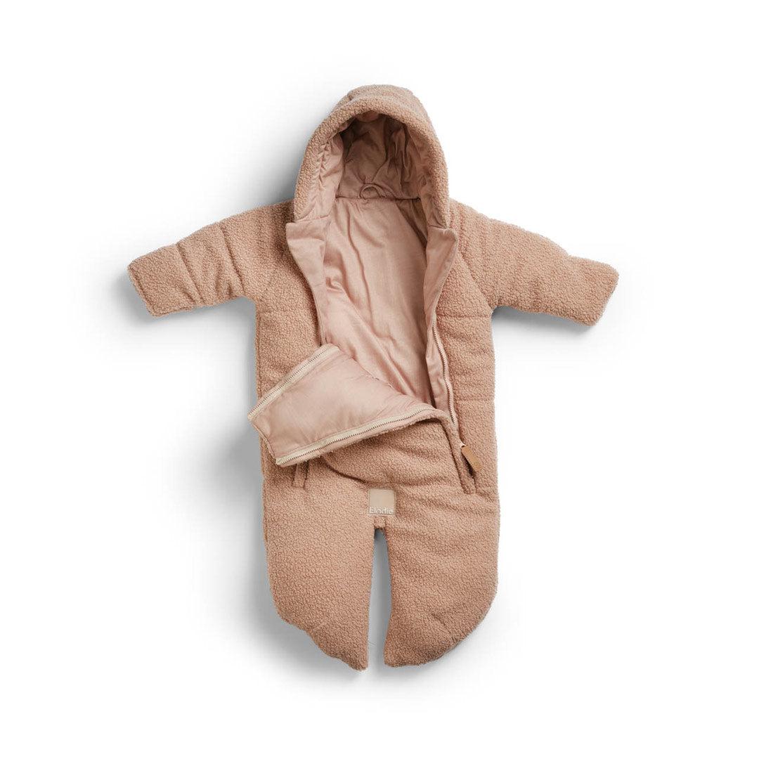 Elodie Details Baby Overall - Pink Bouclé - Image 3